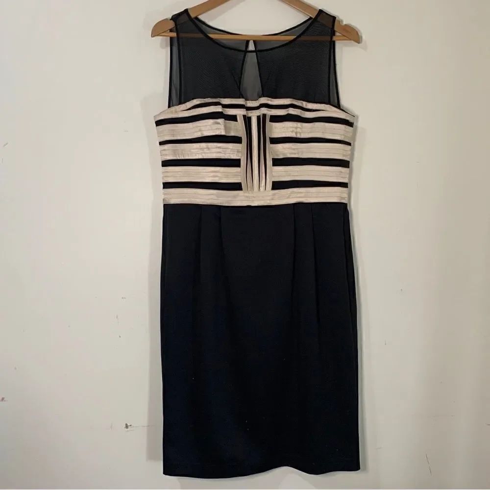 MAGGY LONDON Womens Evening Occasion Dress Sz 10 Medium